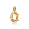 ITI NYC Oval Fancy Pendant in 14K Gold (6.00 x 4.00 mm - 12.00 x 10.00 mm)