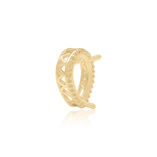 ITI NYC Pear Shape Three Prong Double Halo Pendant in 14K Gold (6.00 x 4.00 mm - 12.00 x 8.00 mm)