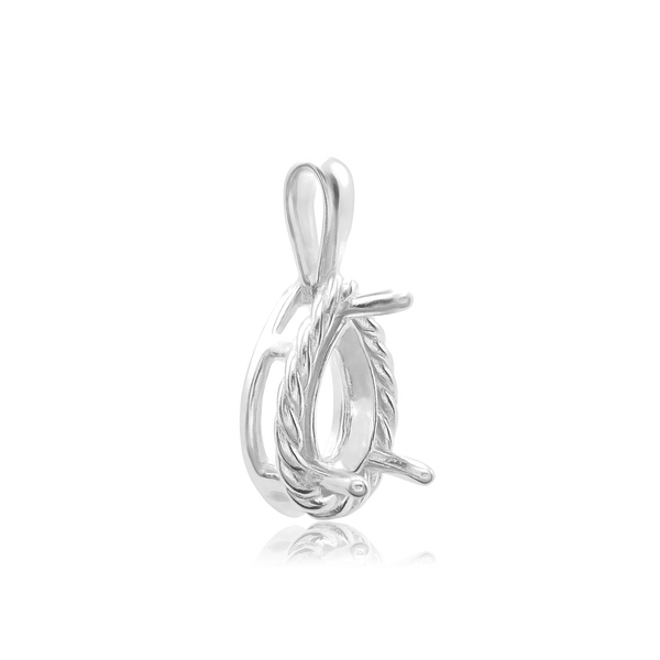 ITI NYC Pear Shape Fancy Pendant in 14K Gold (6.00 x 4.00 mm - 12.00 x 8.00 mm)