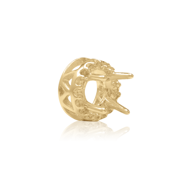 ITI NYC Round Four Prong Double Halo in 14K Gold (3.00 mm - 12.20 mm)