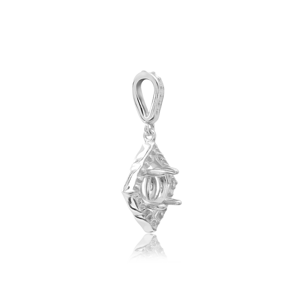 ITI NYC Round Pendant in Sterling Silver (5.20 mm - 8.00 mm)