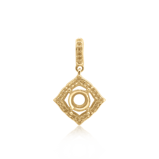ITI NYC Round Pendant in 14K Gold (5.20 mm - 8.00 mm)