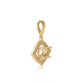 ITI NYC Round Pendant in 14K Gold (5.20 mm - 8.00 mm)