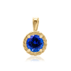 ITI NYC Round Rope Pendant in 14K Gold (4.00 mm - 10.00 mm)