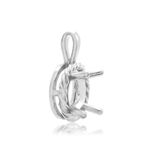 Load image into Gallery viewer, ITI NYC Round Rope Pendant in 14K Gold (4.00 mm - 12.00 mm)
