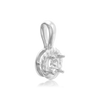 ITI NYC Round Rope Pendant in Sterling Silver (4.00 mm - 12.00 mm)