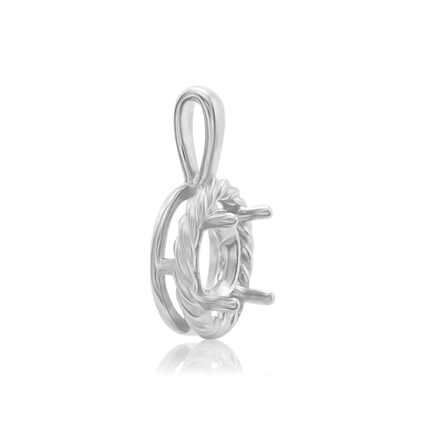 ITI NYC Round Rope Pendant in 14K Gold (4.00 mm - 12.00 mm)