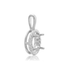 ITI NYC Round Rope Pendant in Sterling Silver (4.00 mm - 12.00 mm)