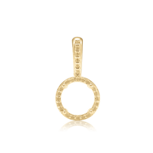 Load image into Gallery viewer, ITI NYC Round Four Prong Halo Pendant in 14K Gold (4.50 mm - 8.00 mm)
