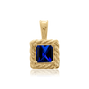 ITI NYC Square Fancy Pendant in 14K Gold (4.00 mm - 10.00 mm)