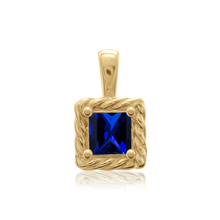 Load image into Gallery viewer, ITI NYC Square Fancy Pendant in 14K Gold (4.00 mm - 10.00 mm)
