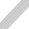 Bulk / Spooled Multi-Row Bead Chain in Sterling Silver (6.00 mm - 9.00 mm)