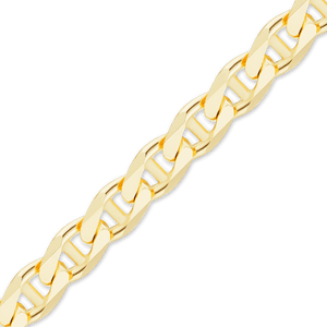 Bulk / Spooled Mariner Chain in 14K & 18K Yellow Gold (1.80 mm - 4.50 mm)