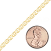 Bulk / Spooled Mariner Chain in 14K & 18K Yellow Gold (1.80 mm - 4.50 mm)