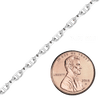 Bulk / Spooled Anchor Chain in Sterling Silver (3.00 mm - 3.60 mm)
