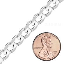 Load image into Gallery viewer, Bulk / Spooled Classic Curb Chain in Sterling Silver (1.00 mm - 11.00 mm)
