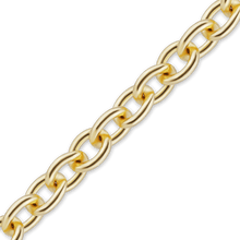 Load image into Gallery viewer, Bulk / Spooled Medium Round Cable Chain in 14K &amp; 18K Yellow Gold (1.05 mm - 4.05 mm)
