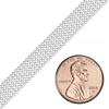 Bulk / Spooled Multi-Row Bead Chain in Sterling Silver (6.00 mm - 9.00 mm)