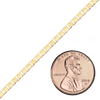 Special Order Only: Bulk / Spooled Diamond Cut Venetian Box Chain in Gold
