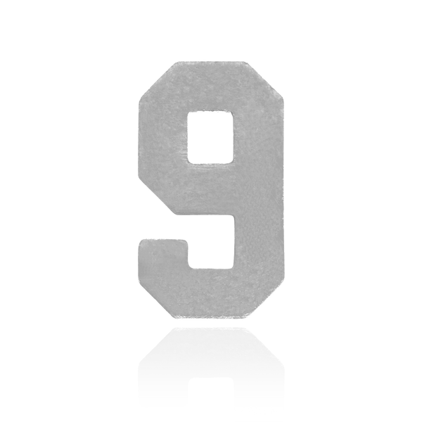 ITI NYC Number Pendants (9.5mm) (Semi-Polished)