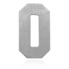 Basic Numbers in 14K Gold (12.7mm) (Semi-Polished)