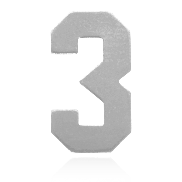 ITI NYC Basic Numbers (12.7mm) (Semi-Polished)