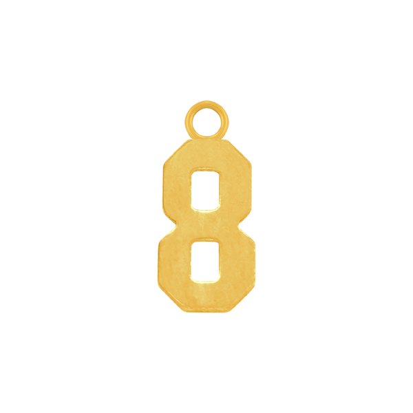 ITI NYC Basic Number Pendants (15 mm)
