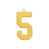 ITI NYC Basic Number Pendants (25 mm)