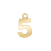 ITI NYC Classic Number Pendants (12.5 mm)