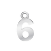 ITI NYC Classic Style Number Pendants (12.5mm) (100% Polished )