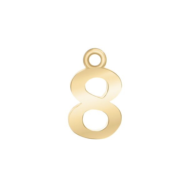 ITI NYC Classic Number Pendants (12.5 mm)