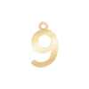 ITI NYC Classic Number Pendants (15 mm)