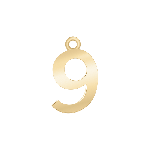 ITI NYC Classic Number Pendants (15 mm)