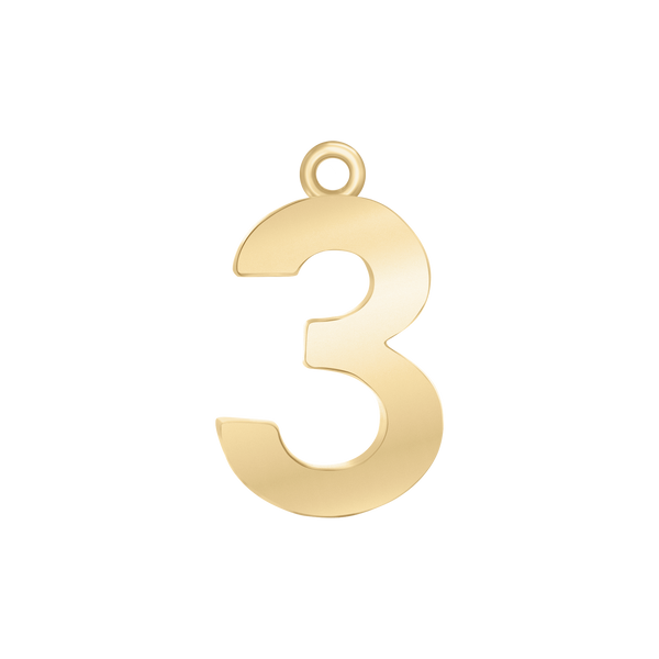 ITI NYC Classic Number Pendants (20 mm)