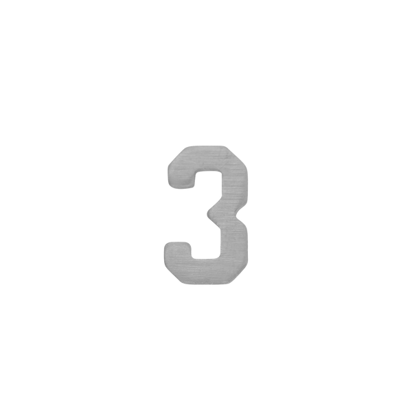 ITI NYC Basic Numbers (3mm) (Semi-Polished)