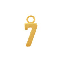 Load image into Gallery viewer, Basic Numbers with 1 Jump Ring (5.3 mm)
