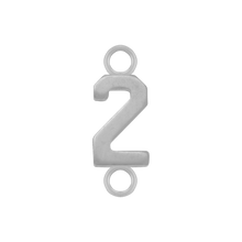 Load image into Gallery viewer, Basic Numbers with 2 Jump Rings (5.3 mm)
