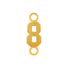Load image into Gallery viewer, Basic Numbers with 2 Jump Rings (5.3 mm)
