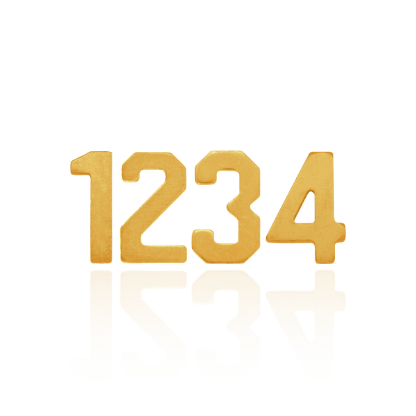 ITI NYC Basic Numbers (8mm) (Semi-Polished)