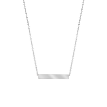 Load image into Gallery viewer, Bar Necklace in Sterling Silver (3 x 20 mm)
