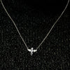 Small Angel Necklace in Sterling Silver (14 x 16 mm)