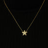 Starfish Necklace in Sterling Silver (15 x 15 mm)
