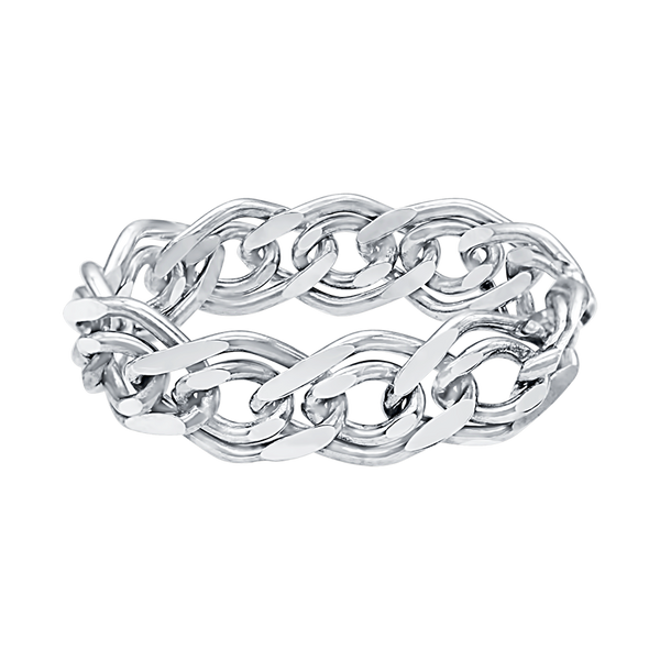 Nolita Nonna Chain Ring in Sterling Silver