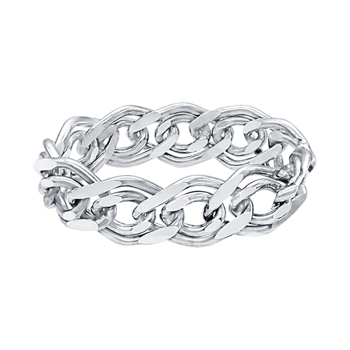 Nolita Nonna Chain Ring in Sterling Silver