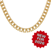 Emerald North-South 4 Prong Necklace Mounting in 14K Gold