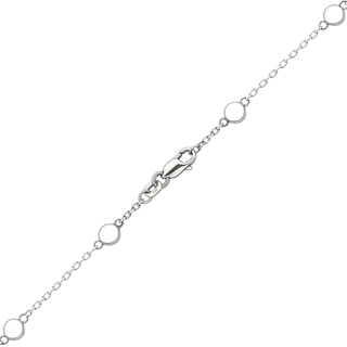 Finished Diamond by the Yard Cable Necklace in 14K White Gold (No Stones)