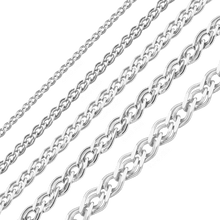 Load image into Gallery viewer, Bulk / Spooled Nonna Chain in Sterling Silver (2.30 mm - 7.70 mm)
