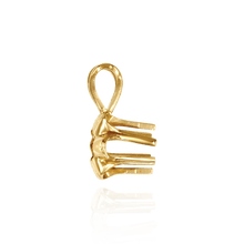 Load image into Gallery viewer, ITI NYC Round Six Prong Buttercup Pendants in 14K Gold (1.75 mm - 6.50 mm)
