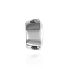 ITI NYC Round Bezel Doughnut Sliders in Sterling Silver (2.50 mm - 8.00 mm)