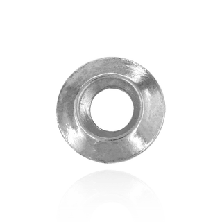 ITI NYC Round Bezel Doughnut Sliders in Sterling Silver (2.50 mm - 8.00 mm)